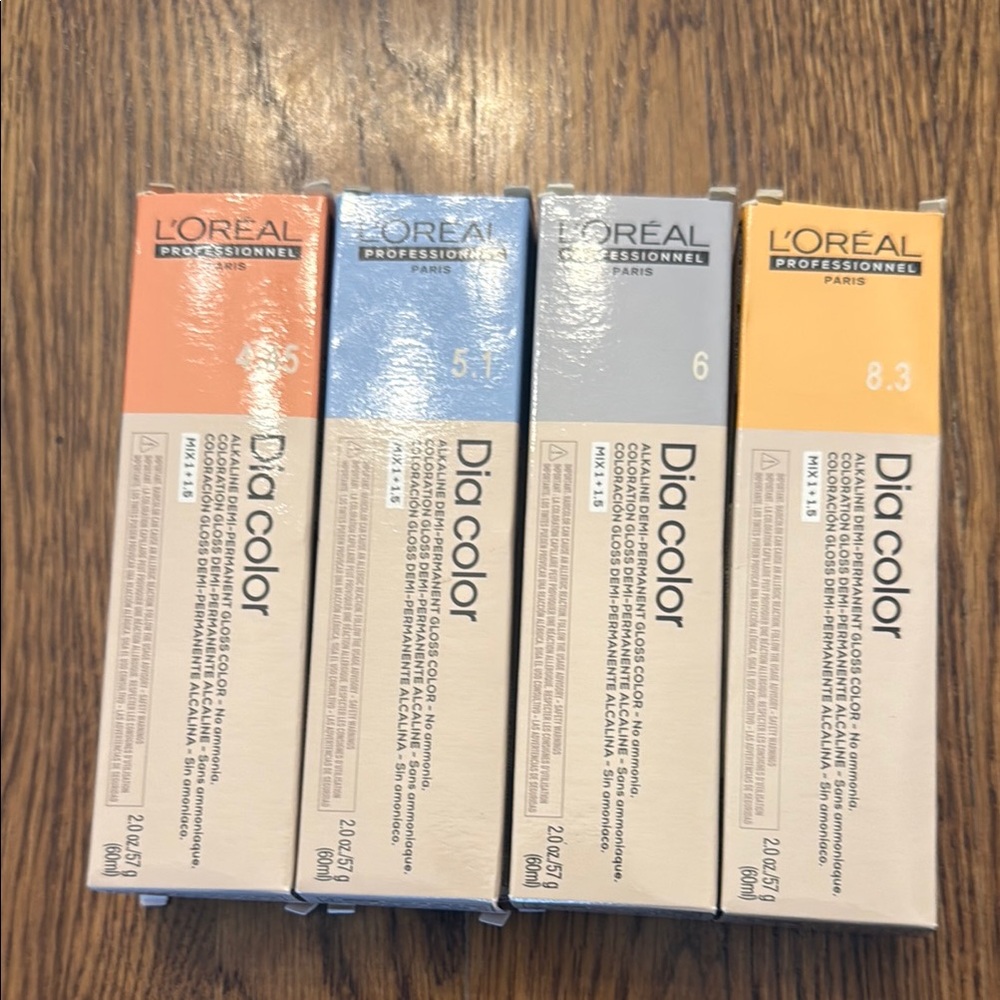 Dia Color alkaline Demi-permanent